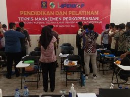 Diklat Kopeg .Lapas Pemuda II TNG